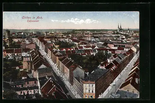 AK Cöthen in Anh., Teilansicht