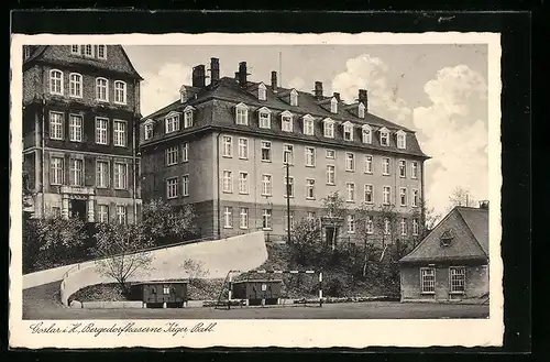 AK Goslar i. H., Bergedorfkaserne Jäger-Batl.