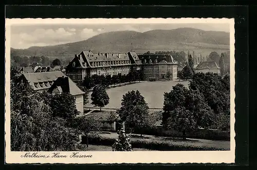 AK Northeim i. Hann., Blick auf die Kaserne