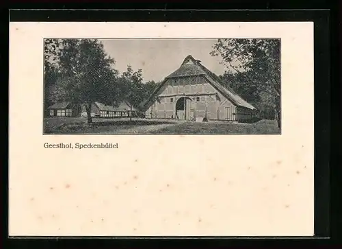 AK Speckenbüttel, Ansicht vom Geesthof