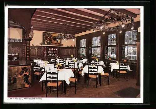 AK Koblenz, Gasthaus Der Reichshof, Löhrstrasse 107, Inh. D. Frühauf