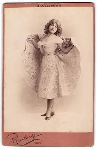 Fotografie Reutlinger, Paris, Pariser Chansonette Elsa de Mendes, Belle Époque