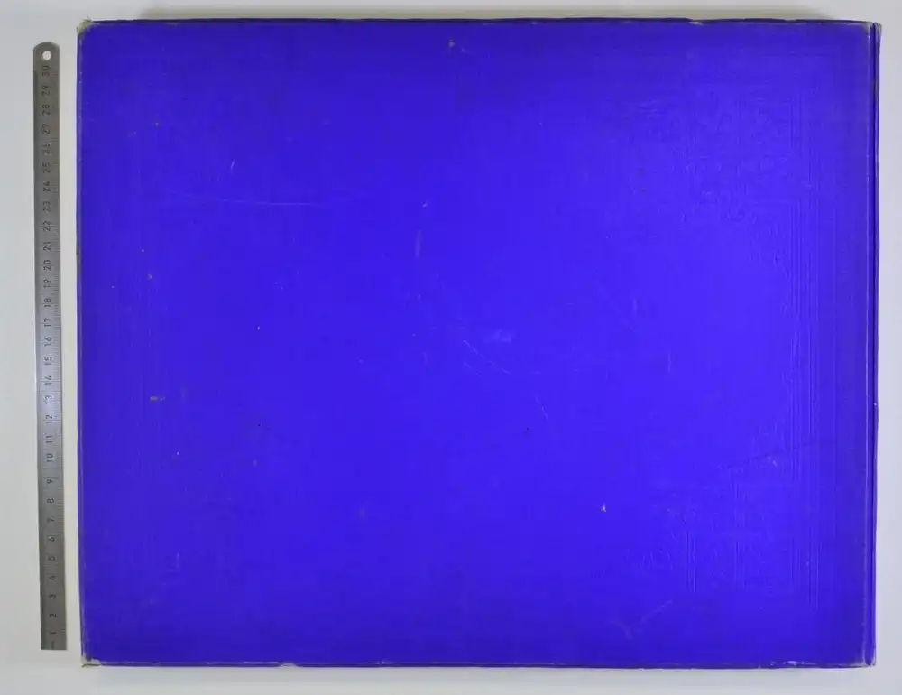 Fotoalbum 15 Fotografien J. Daziaro, Moskau, Ansicht Moskau - Moscou, Kremlin, Place Rouge, Basilique 40 x 32cm 1