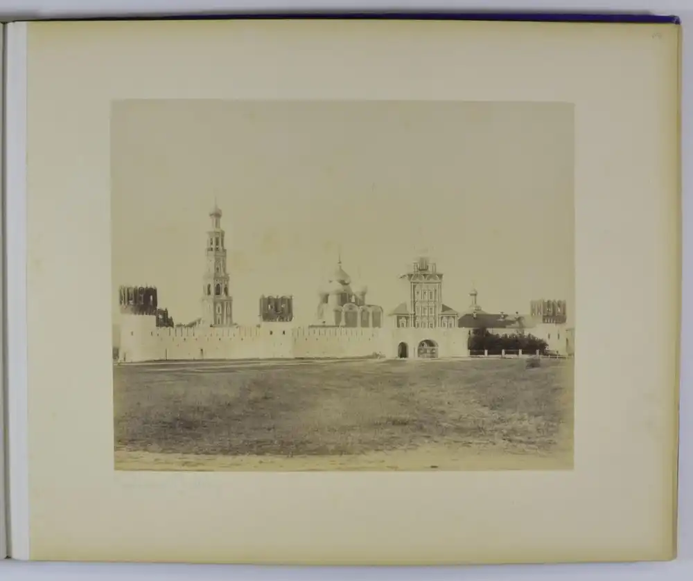 Fotoalbum 15 Fotografien J. Daziaro, Moskau, Ansicht Moskau - Moscou, Kremlin, Place Rouge, Basilique 40 x 32cm 14