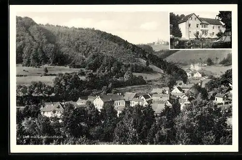 AK Urft-Steinfeld, Ortsansicht mit Landschulheim