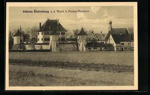 AK München, Schloss Blutenburg a.d. Würm