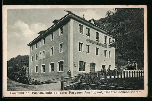 AK Thyrnau, Gasthaus Löwmühle von Johann Harant