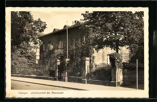 AK Erlangen, Landesanstalt für Bienenzucht, Strassenansicht