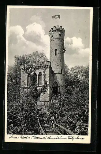 AK Hann Münden, Aussichtsturm Tillyschanze
