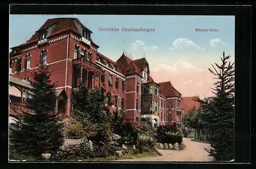 AK Oberkaufungen, Heilstätte, Männer-Haus