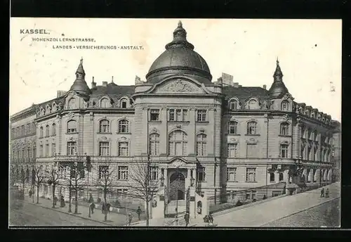 AK Kassel, Landes-Versicherungs-Anstalt in der Hohenzollernstrasse