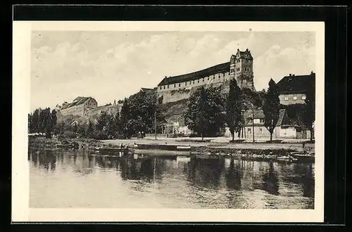 AK Wettin, Burg Wettin, Stammburg des Fürstenhauses der Wettiner