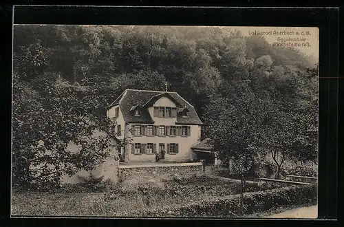 AK Auerbach a. d. B., Gagelsmühle im Hochstädtertal