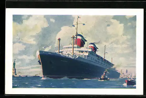 AK Passagierschiff S.S. America