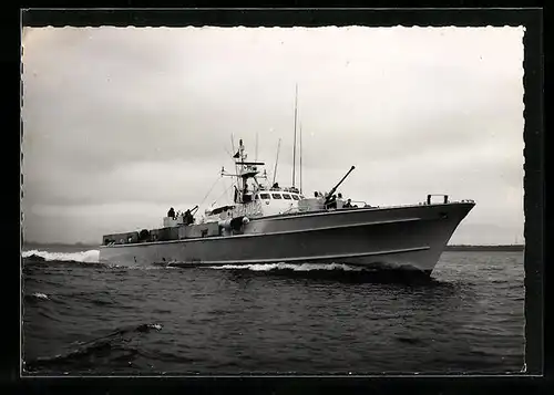 AK Schnellboot Zobel P6092 der Bundesmarine