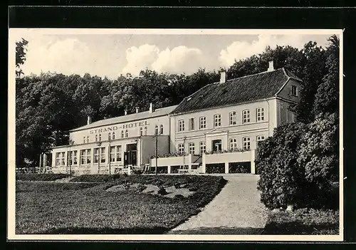 AK Kappeln /Schlei, Das Strand-Hotel von Frau E. Basse