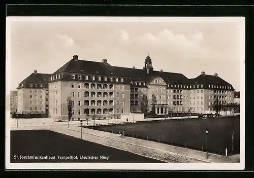 AK Berlin-Tempelhof, St. Josefskrankenhaus Tempelhof, Deutscher Ring