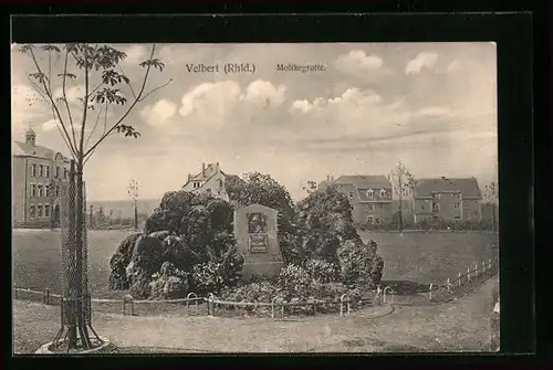 AK Velbert /Rhld., Partie an der Moltkegrotte