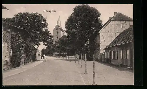 AK Altruppin, Blick in die Hauptstrasse