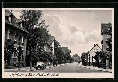 AK Grossrhüden /Harz, Frankfurter Strasse