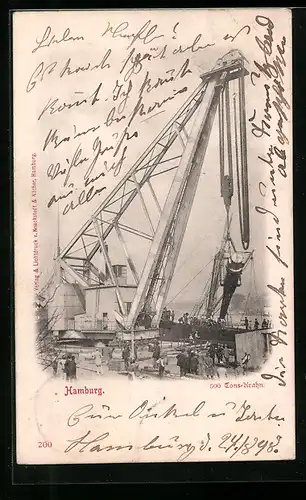AK Hamburg, 500 Tons-Krahn