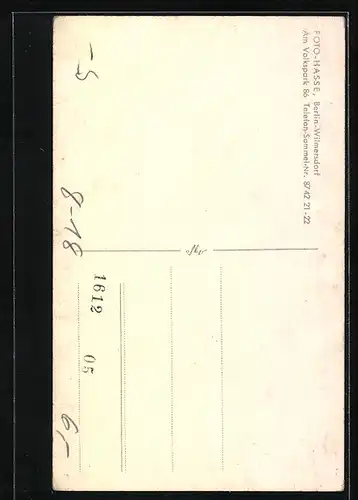 AK Clown mit seinem Roller