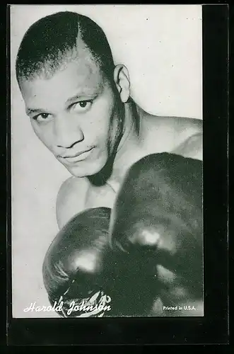 AK Harold Johnson, held the world light heavyweight Championship from 1962-63