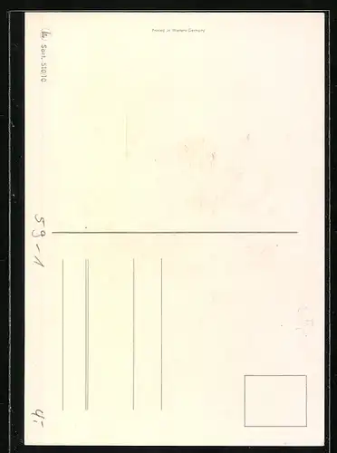 AK Sternzeichen Waage, Kleines Paar mit einer Waage