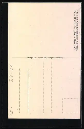 Künstler-AK Französische Landsturm Infanterie, Kriegsgefangene aus dem Lager Ohrdruf