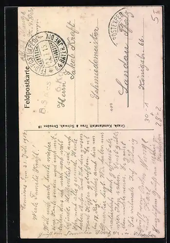 AK Kgl. Bayr. Reserve-Infanterie-Regiment Nr. 5, Germania führt die Soldaten in die Schlacht