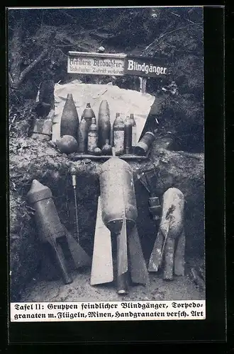 AK Artillerie Beobachter, Blingänger Munition