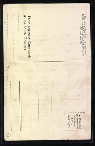 AK Erinnerung an die zuletzt verspeisten Backwaren in der Kriegsnot