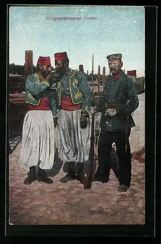 AK Kriegsgefangene Turkos