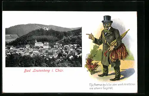 AK Bad Leutenberg i. Th., Panorama