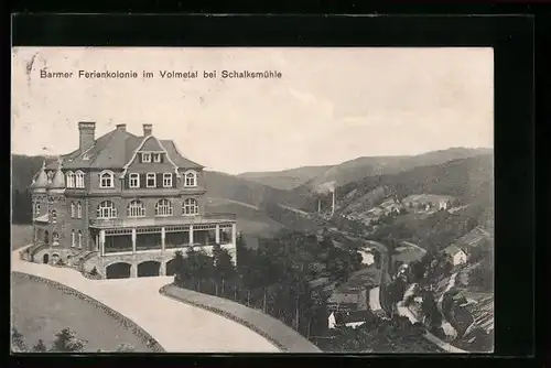 AK Volmetal b. Dahlerbrück, Ferienkolonie