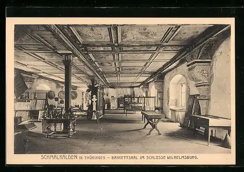 AK Schmalkalden, Bankettsaal im Schloss Wilhelmsburg