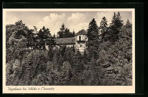 AK Sehlde /Innerste, Gasthaus Jägerhaus im Walde