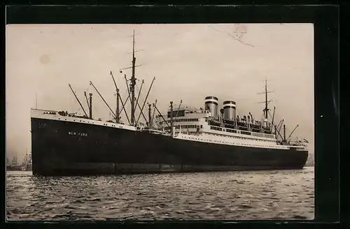 AK Passagierschiff New York