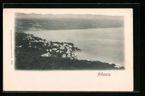 AK Abbazia, Gesamtansicht von oben