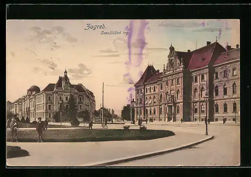 AK Zagreb, Sveucilistni trg