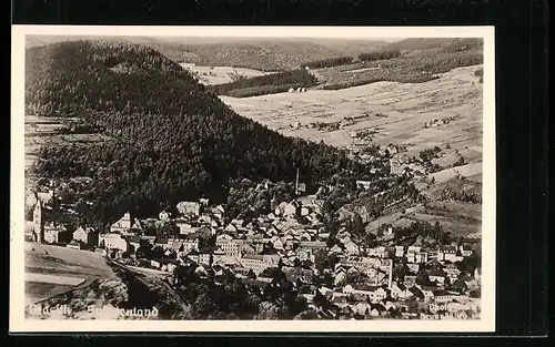 AK Graslitz, Gesamtansicht aus der Vogelschau