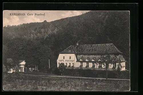 AK Karlsbad, Cafe Posthof