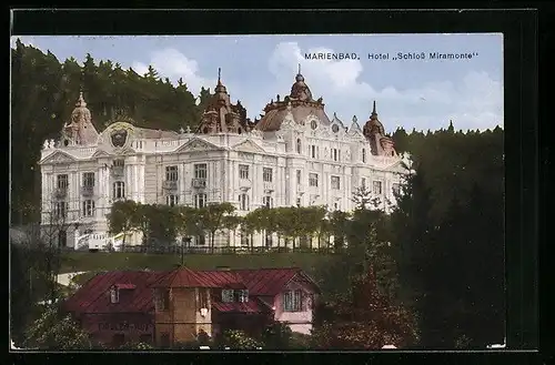 AK Marienbad, Hotel Schloss Miramonte