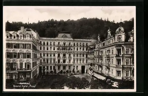 AK Karlsbad, Grand Hotel Pupp