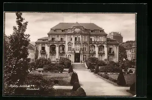 AK Teplitz-Schönau, Steinbad