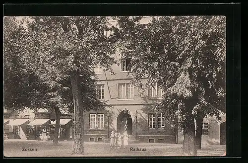 AK Zossen, Partie am Rathaus