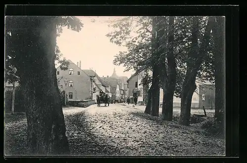 AK Preussisch Oldendorf, Strasse am Ostertor