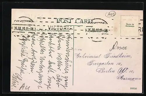 AK Melbourne, Swanston Street, looking North