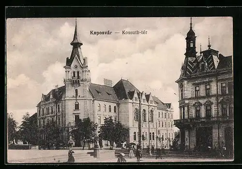 AK Kaposvár, Kossuth-tér