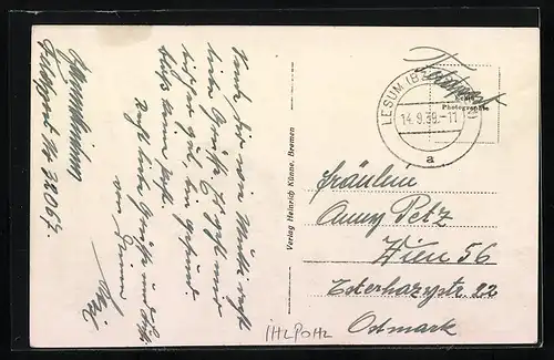 AK Ihlpohl, Kriegerdenkmal 1914-18